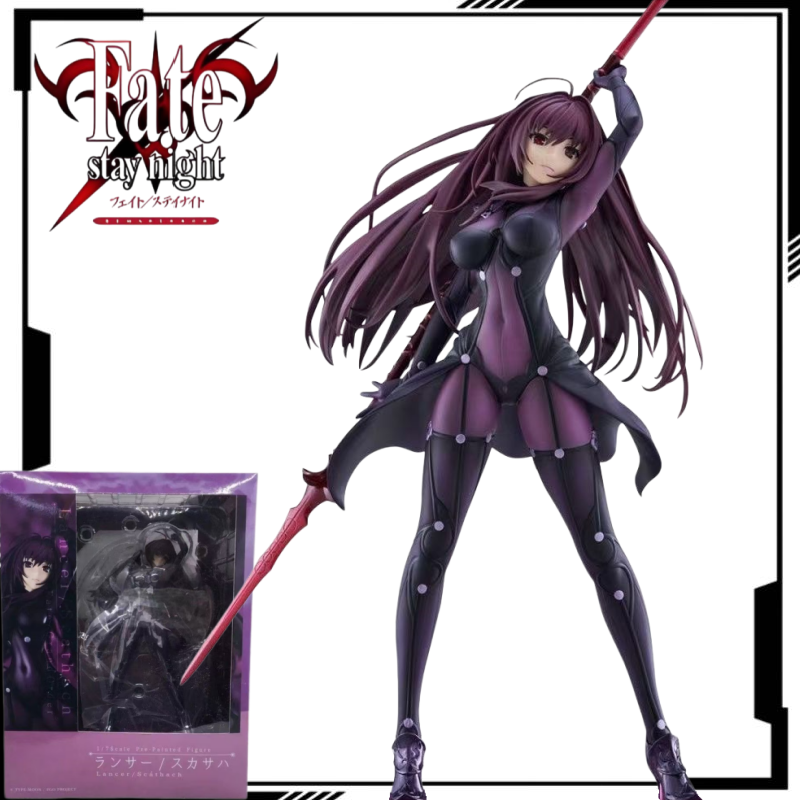 Fate Anime Merchandise - Figurka Fate/stay Night, kreskówkowa Scáthach, model