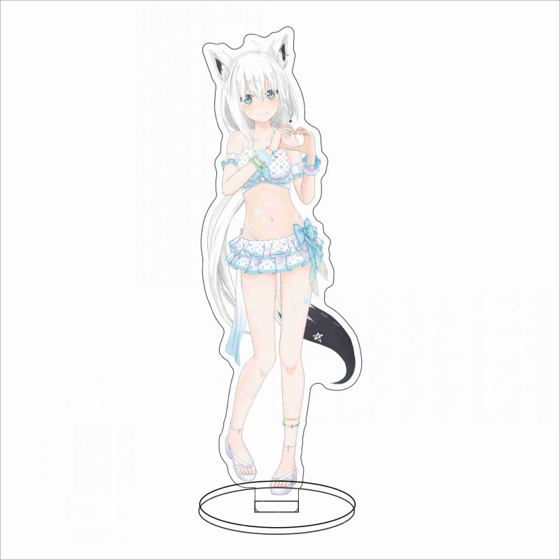16CM Anime Hololive Shirakami  – Anime Merchandise Collection recenzja i cena