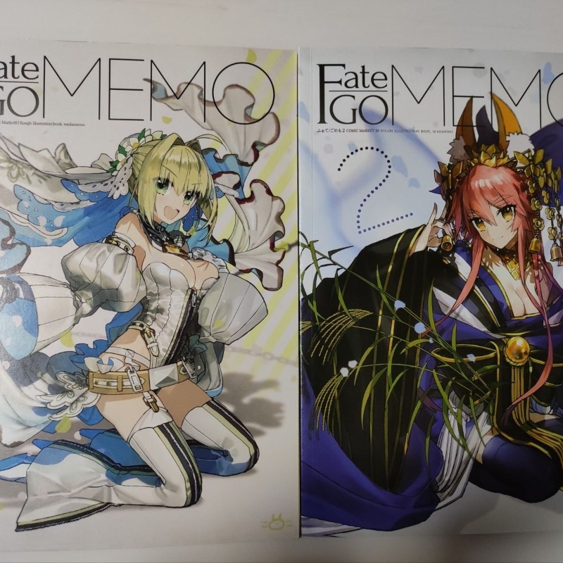 2 książki Fate GO MEMO 1 2 Art – Fate Anime Merchandise recenzja i cena